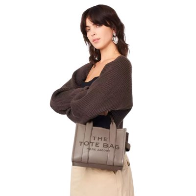 THE LEATHER SMALL TOTE BAG